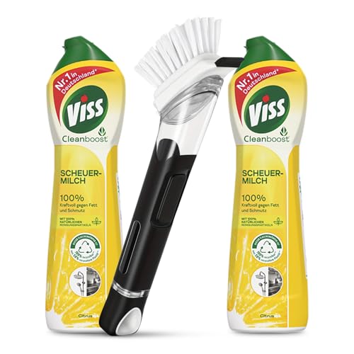 Viss Scheuermilch Citrus im Set mit einer nachfüllbaren...
