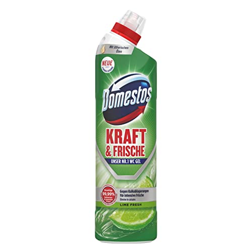 Domestos Kraft & Frische WC-Gel Lime Fresh sorgt für hygienische...