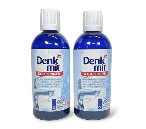 Kalkreiniger, Badreiniger, Bodenreiniger 2x500 ml, Kalklöser,...