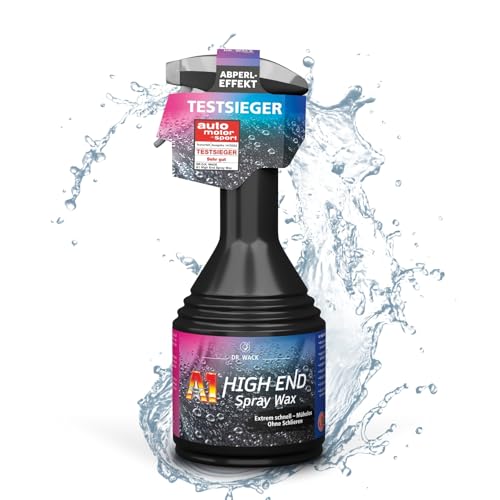 DR. WACK - A1 HIGH END Spray Wax 500 ml - Autowachs mit Abperl-Effekt...