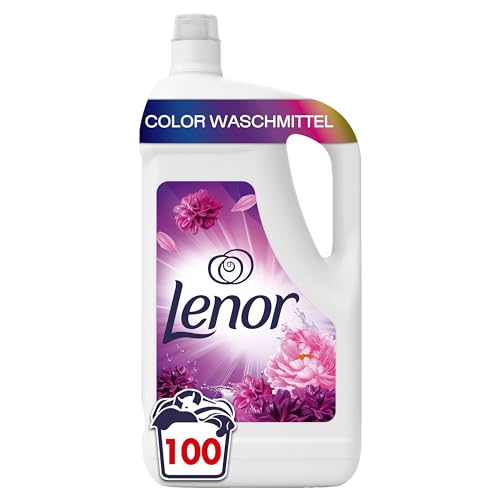 LENOR Color Flüssigwaschmittel Amethyst Blütentraum 100...