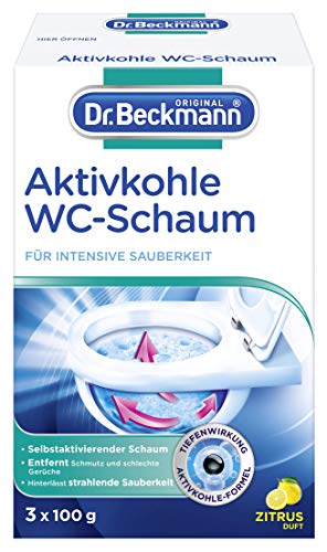 Dr. Beckmann Aktivkohle WC-Schaum | für intensive Sauberkeit in der...