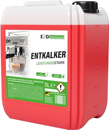 Entkalker Universalentkalker im 5 Liter Kanister für Kaffeemaschinen...