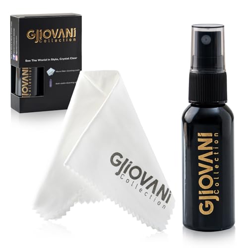 Mevsim Store Brillen-Reinigungs-Spray Set - Reinigungsset für Brillen...