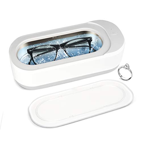 kunphy Ultraschallreinigungsgerät Brille, Ultraschallreiniger 350ml...