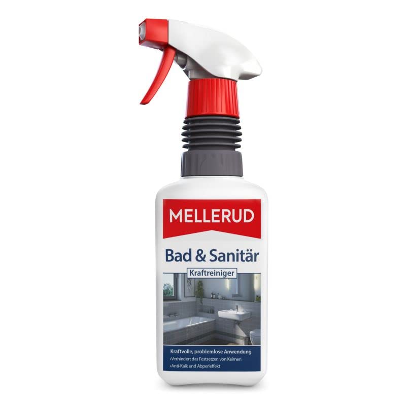 Mellerud Bad & Sanitär Kraftreiniger – Wirksames Spray gegen Kalk-...