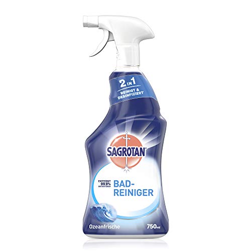 Sagrotan Bad-Reiniger Ozeanfrische – 2in1 Desinfektionsreiniger mit...