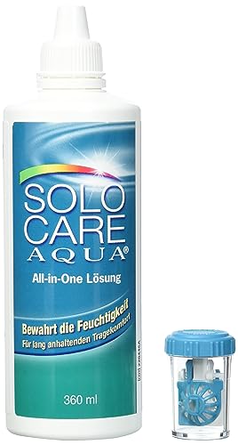 Solocare Aqua Pflegemittel Systempack (4 x 360ml) für weiche...