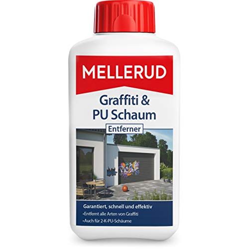 Mellerud Graffiti & PU Schaum Entferner | 1 x 0,5 l | Zuverlässige...