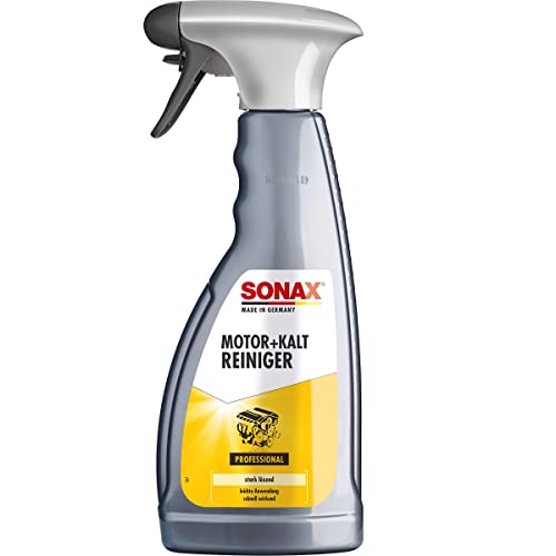 SONAX Motor+KaltReiniger (500 ml) beseitigt schnell und zuverlässig...
