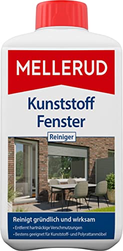 MELLERUD Kunststoff Fenster Reiniger | 1 x 1 l | Wirkungsvolles Mittel...