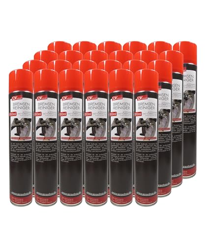 SDV Chemie Bremsenreiniger Spray 24x 850 ml Power Brake Cleaner 360°...