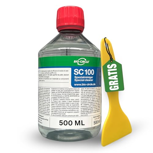 bio-chem Klebstoffentferner Etikettenlöser – 500 ML – SC 100 mit...
