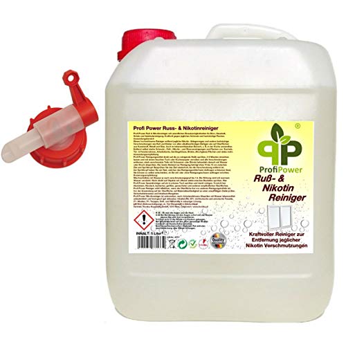 Profi Power Russ- & Nikotinreiniger 5 Liter Kanister + Auslaufhahn