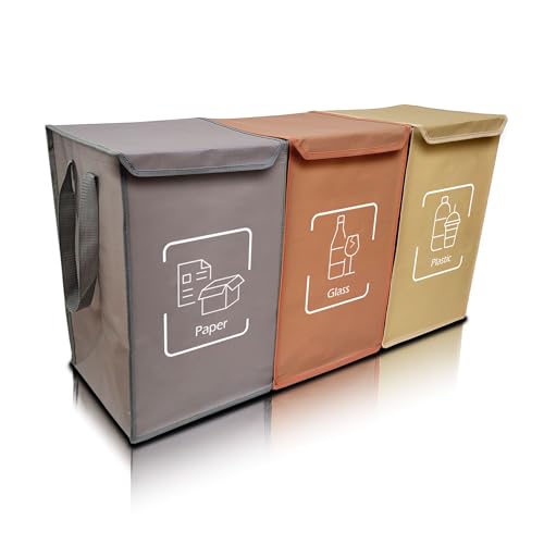 NYIKA Recycling System - Altglas Sammelbehälter - Pfandflaschen...