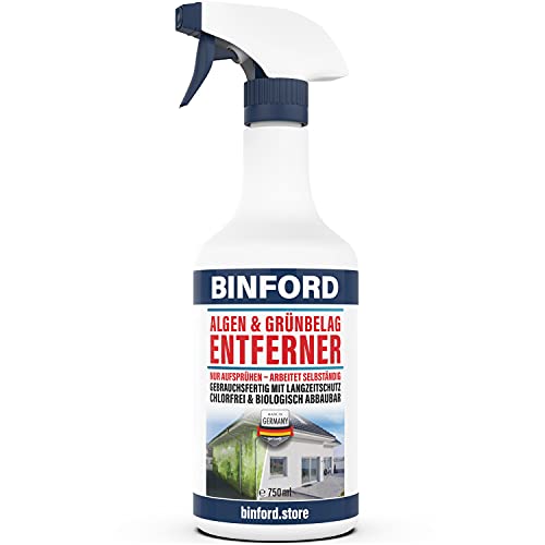 BINFORD Algen- & Grünbelagentferner gebrauchsfertig 750 ml chlorfrei...