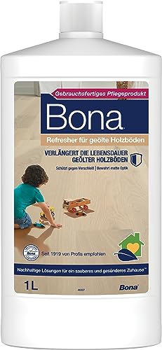 Bona Refresher für geölte Holzböden, Parkett Pflegeöl 1 L,...