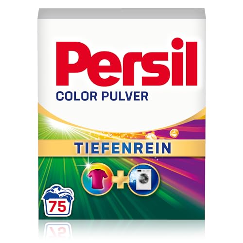 Persil Color Pulver Tiefenrein Waschmittel (75 Waschladungen),...