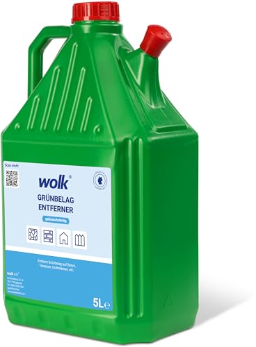 Algen & Grünbelag Entferner - 5 Liter gebrauchsfertig - Für die...