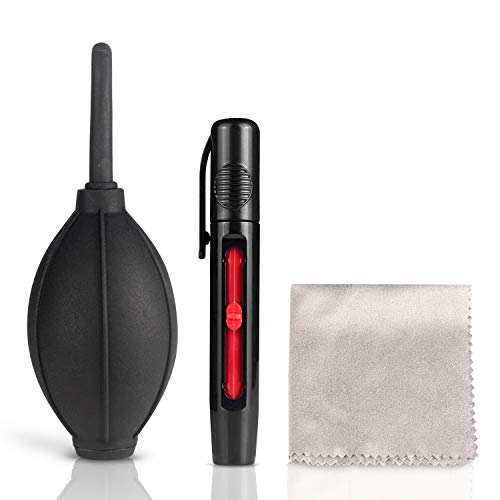 Ares Foto® - Kamera Reinigung - 3-teiliges Reinigungsset für...