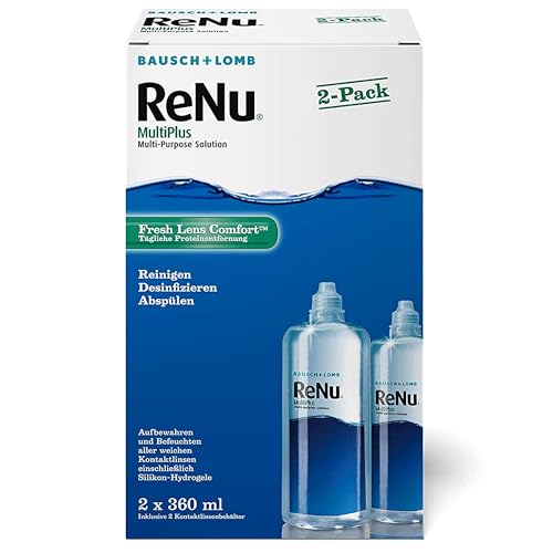 Bausch + Lomb ReNu MultiPlus Kombilösung mit Proteinentferner -...