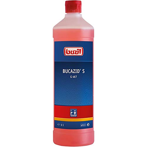Buzil Sanitärreiniger Bucazid S G467, kraftvoller Reiniger für Bad...
