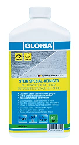 GLORIA Stein Spezial-Reiniger | 1L Steinreiniger Konzentrat |...