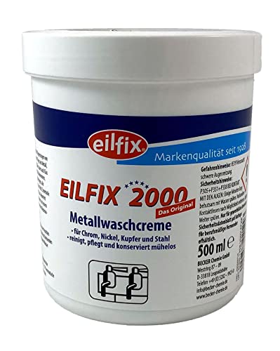 Eilfix 2000 Metallwaschcreme für die Metallreinigung 500ml