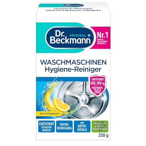 Dr. Beckmann Waschmaschinen Hygiene-Reiniger | Maschinenreiniger mit...