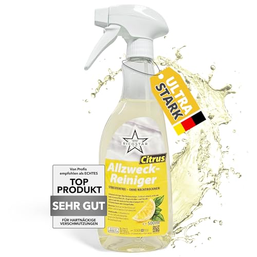 Ricostar Allzweckreiniger Citrus 500 ml – Universalreiniger für...