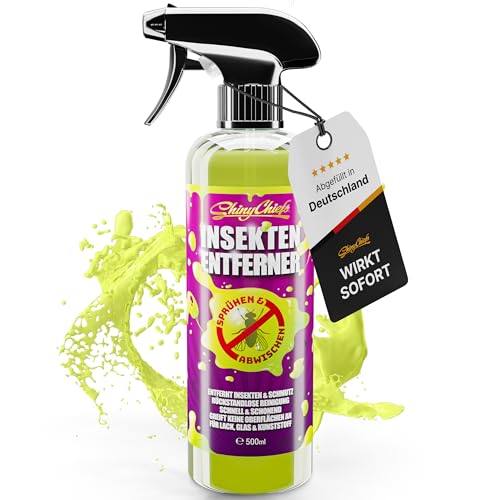 ShinyChiefs INSEKTENENTFERNER - Auto Insektenreiniger mit extremer...