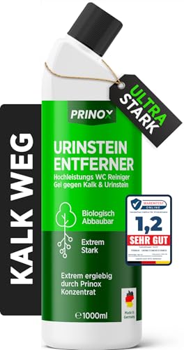 PRINOX® Urinsteinentferner EXTRA STARK 1000ml - Profi Urinstein &...