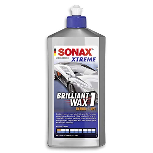 SONAX XTREME BrilliantWax 1 Hybrid NPT (500 ml) flüssiges Hartwachs...