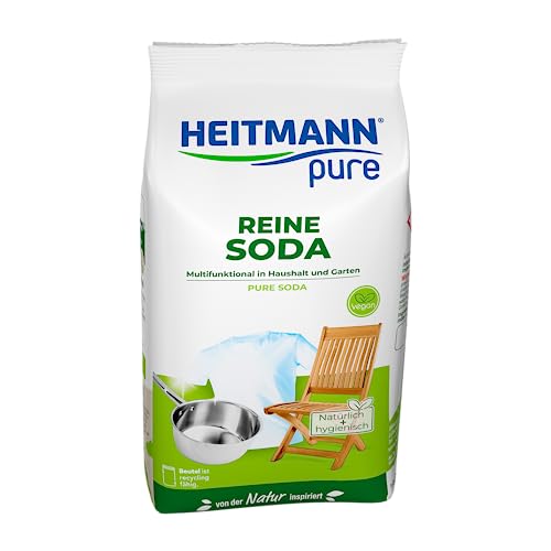 HEITMANN pure Reine Soda: Naturbelassenes Pulver zur Reinigung von...