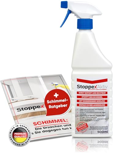 Stoppex® Aktiv-Profi Schimmelentferner gegen Schimmel für Wand, Bad...