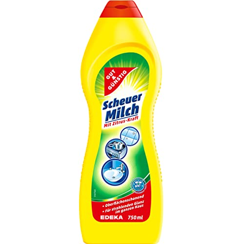 Gut & Günstig Scheuer-Milch strahlender Glanz ohne Kratzer mit...