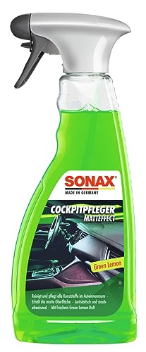 SONAX CockpitPfleger Matteffect Green Lemon (500 ml) reinigt und...