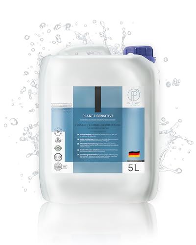 Planet Sensitive® - 5L Desinfektionsmittel, u.a. für Hände,...