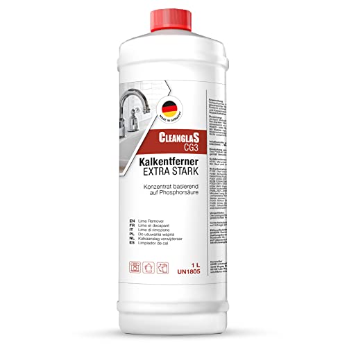 CleanglaS CG3 Kalkentferner Dusche Stark | Made in Germany |...