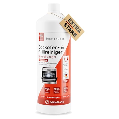 hauszauber® - Backofenreiniger [EXTRA STARK] 1000 ml Grillreiniger...