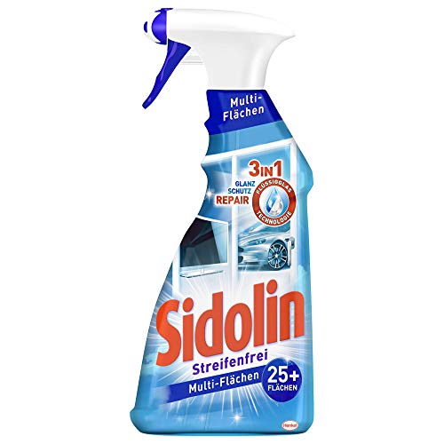 Sidolin Multi-Flächen-Reiniger, Sprühflasche, für streifenfreien...