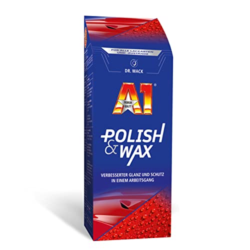 Dr. Wack – A1 Polish & Wax 500 ml – NEUE FORMEL I Auto-Politur &...