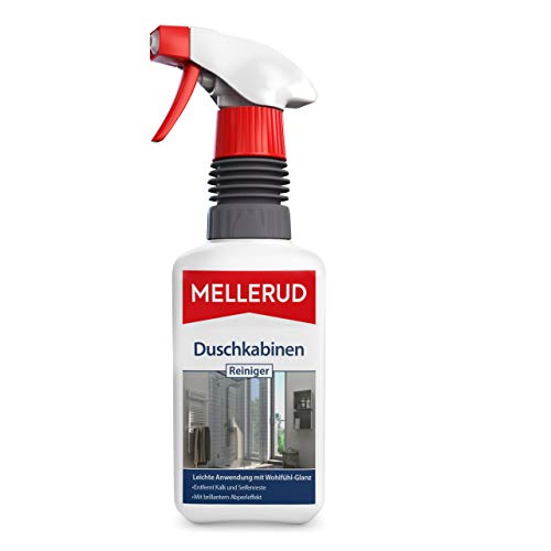 MELLERUD Duschkabinen Reiniger | 1 x 0,5 l | Wirksames Spray gegen...