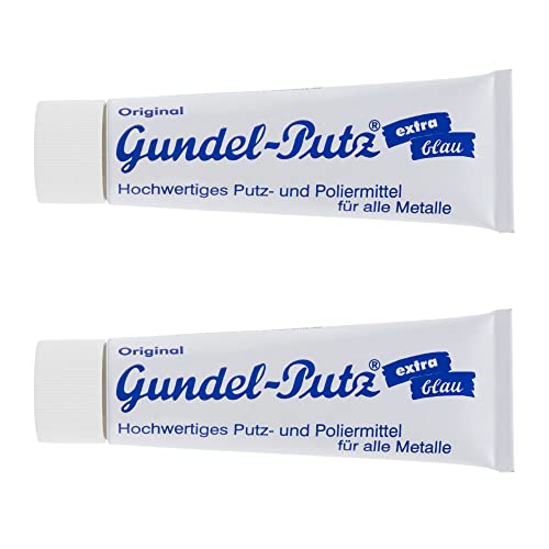 ORIGINAL GUNDEL-PUTZ Polierpaste - 2x 100ml - für jede Art der...