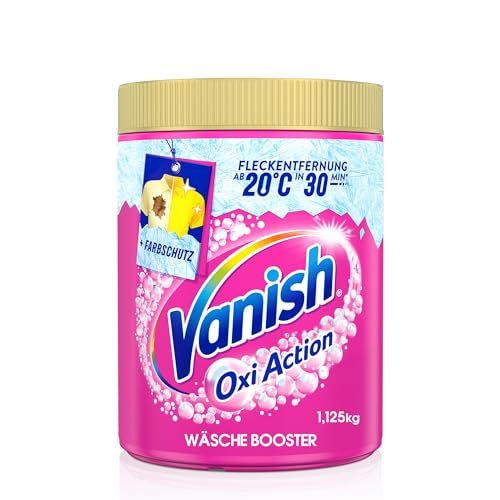 Vanish Oxi Action Pulver Pink – 1 x 1,125 kg – Fleckenentferner...