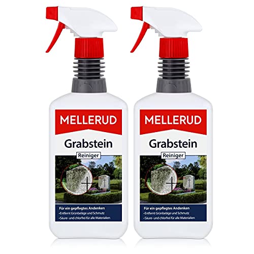 2x Mellerud Grabstein Reiniger 500 ml