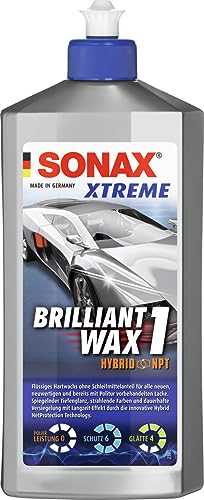 SONAX XTREME BrilliantWax 1 (500 ml) flüssiges Hartwachs ohne...