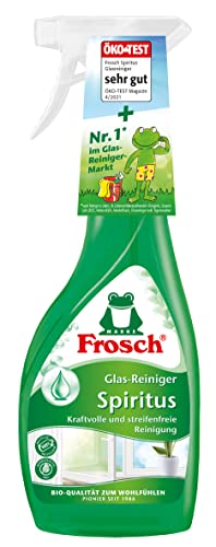 Frosch Spiritus Glas Reiniger Sprühflasche, 2er Pack (2 x 500 ml)