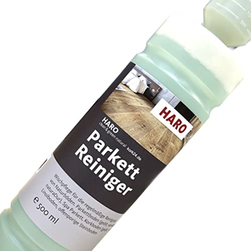 HARO Parkett Reiniger clean & green natural Wischpflege 500 ml