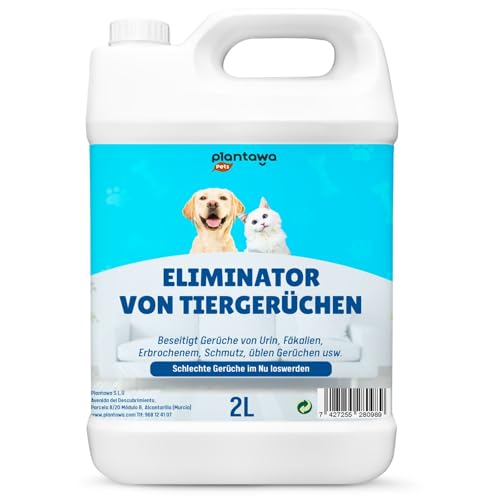 PLANTAWA Enzymreiniger & Geruchsneutralisierer, 2L, Gerüche, Urin,...